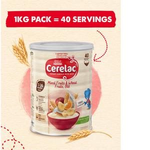 Cerelac Infant Baby Cereals with Milk Mixed Fruits & Wheat 7+ Months 1kg - gallery image 3