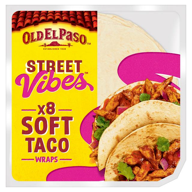 Old El Paso Mexican Street Vibes Soft Taco Wraps 220g - gallery image 1