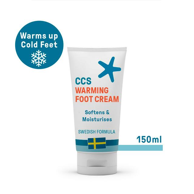CCS Swedish Formula Warming Foot Cream 150ml