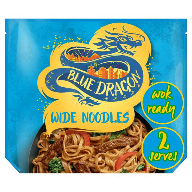 Blue Dragon Wok Ready Wide Noodles 300g - gallery image 1