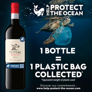 Tutiac Bordeaux Merlot Red Wine Help Protect the Ocean - gallery image 3