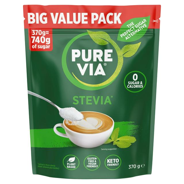 Pure Via Stevia Sweetener 370g