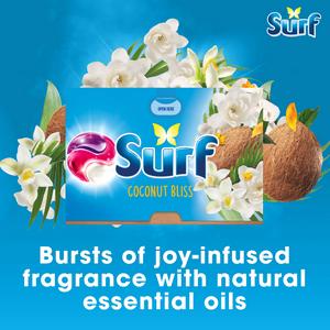 Surf 3 In 1 Laundry Washing Detergent Capsules Coconut Bliss 15 Washes - gallery image 2
