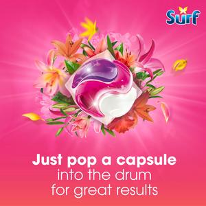 Surf 3 In 1 Laundry Washing Detergent Capsules Tropical Lily 26 Washes - gallery image 6