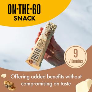 Fulfil White Chocolate Cookies & Cream Flavour Vitamin Protein Bar 55g - gallery image 4