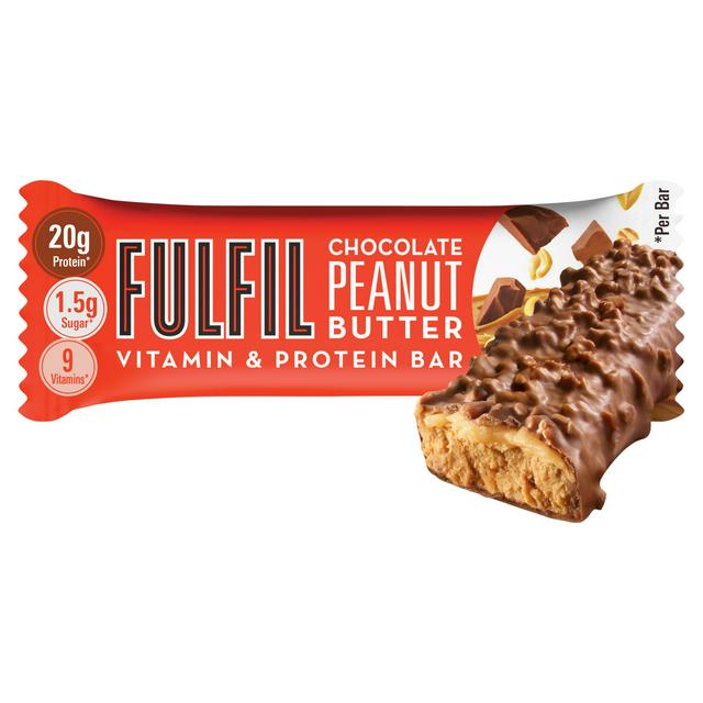 Fulfil Chocolate Peanut Butter Flavour Vitamin & Protein Bar 55g - gallery image 1