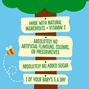 Heinz By Nature Apple Banana & Apricot 6+ Months 4x100g - gallery image 4
