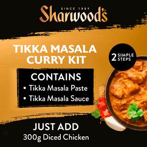 Sharwood's Tikka Masala Indian Curry Sauce Kit 280g - gallery image 2