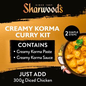Sharwood's Korma Indian Curry Sauce Kit 280g - gallery image 2