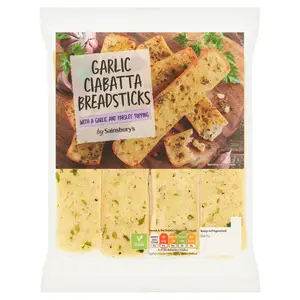 Sainsbury's Ciabatta Breadsticks 135g