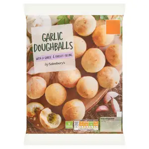 Sainsbury's Garlic Doughballs with a Garlic & Parsley Filling 165g