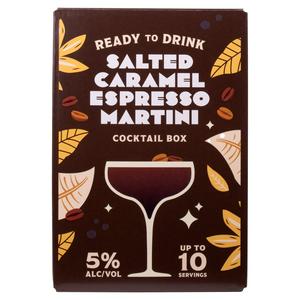 Salted Caramel Espresso Martini Cocktail Box 1.5L