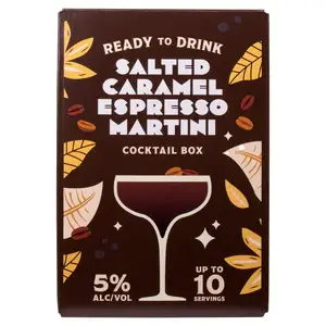 Salted Caramel Espresso Martini Cocktail Box 1.5L