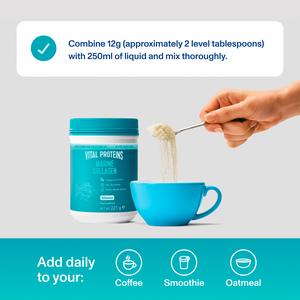 Vital Proteins Unflavoured Marine Collagen Powder Tub 221g - gallery image 3