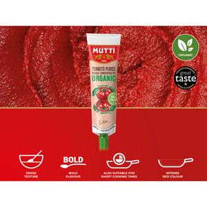 Mutti Organic Double Concentrate Tomato Puree 185g - gallery image 2