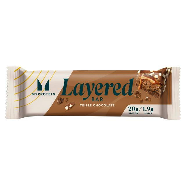Myprotein Layered Triple Chocolate Fudge 12x60g - gallery image 1