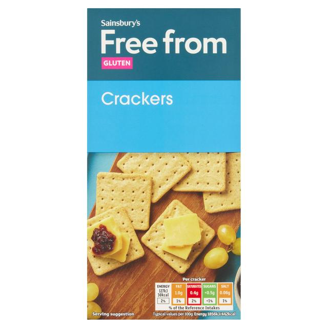Sainsburys Sainsbury's Free From Crackers 137g