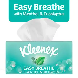 Kleenex Easy Breathe Tissues Box 56 Sheets