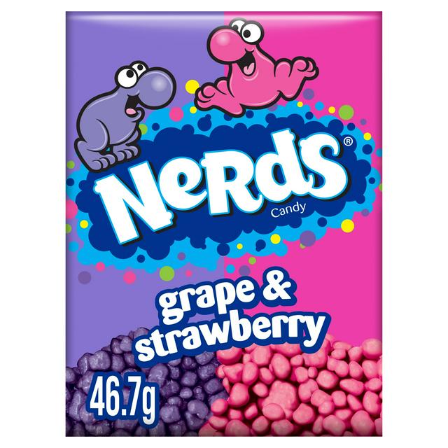 Nerds 46.7g Candy Sweets Box Grape & Strawberry - gallery image 1