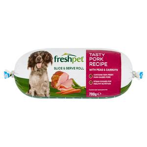 Freshpet Tasty Pork Recipe with Peas & Carrots 700g - video