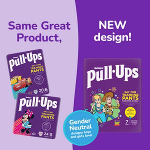 Huggies Pull Ups Day Time Pants for Boys & Girls, Size 7, 17kg+ x18 - gallery image 3