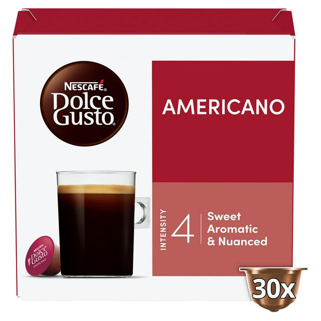 NESCAFE DOLCE GUSTO Americano Coffee Pods x30 255g