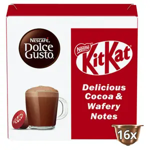 Nescafe Dolce Gusto KitKat Hot Chocolate Pods x 16