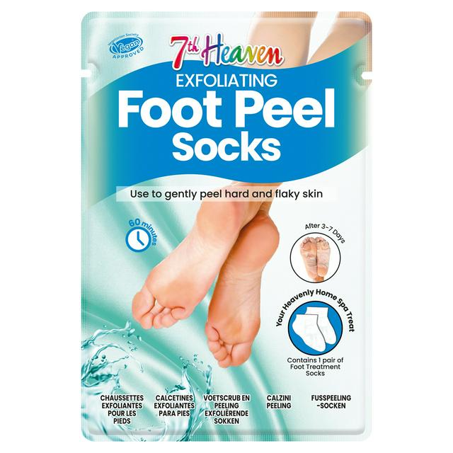 7th Heaven Exfoliating Foot Peel Socks - gallery image 1