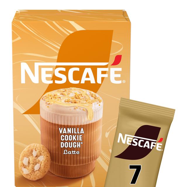 Nescafé 7 x 19.5g Vanilla Cookie Dough Latte Sachets | Sainsbury's