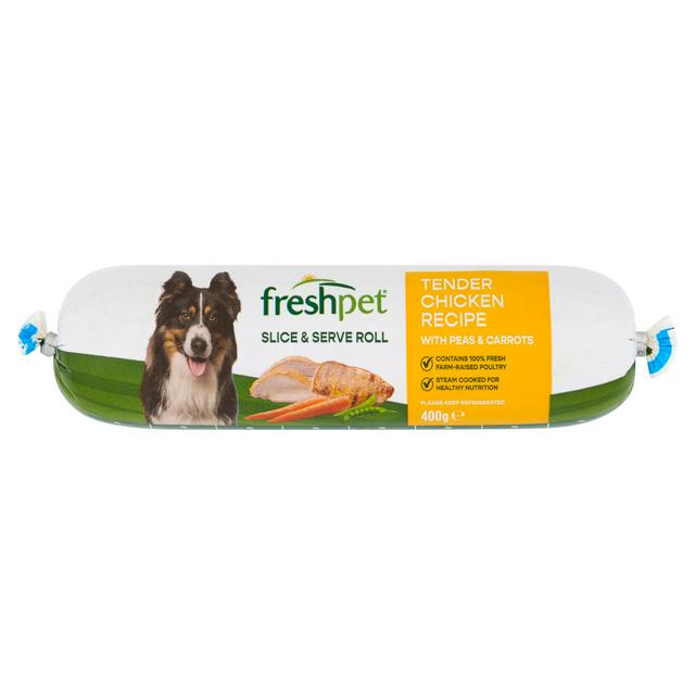 Freshpet Tender Chicken Recipe with Peas & Carrots 400g - gallery image 1