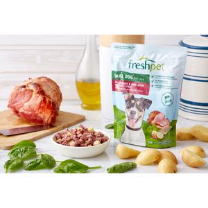 Freshpet Small Dog Grilled Turkey & Pork Recipe with Potato & Spinach 400g - gallery image 3