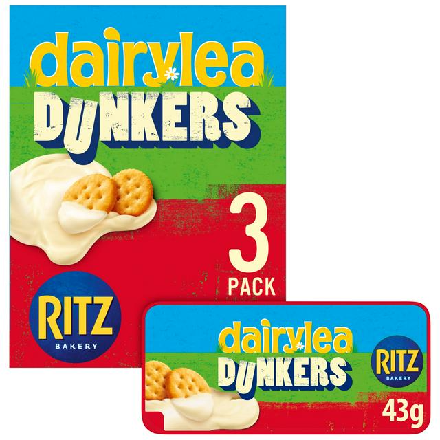 Dairylea Dunkers 3 x 43g Ritz Multipack Cheese Snack - gallery image 1