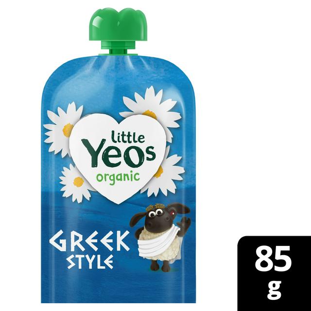 Little Yeos Organic Natural Greek Style Kids Yogurt Pouch