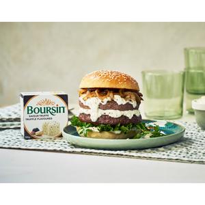 Boursin Truffle Flavoured Soft French Cream Cheese 150g - gallery image 3