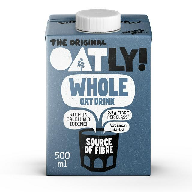 Oatly Oat Drink Whole Chilled 500ml - gallery image 1