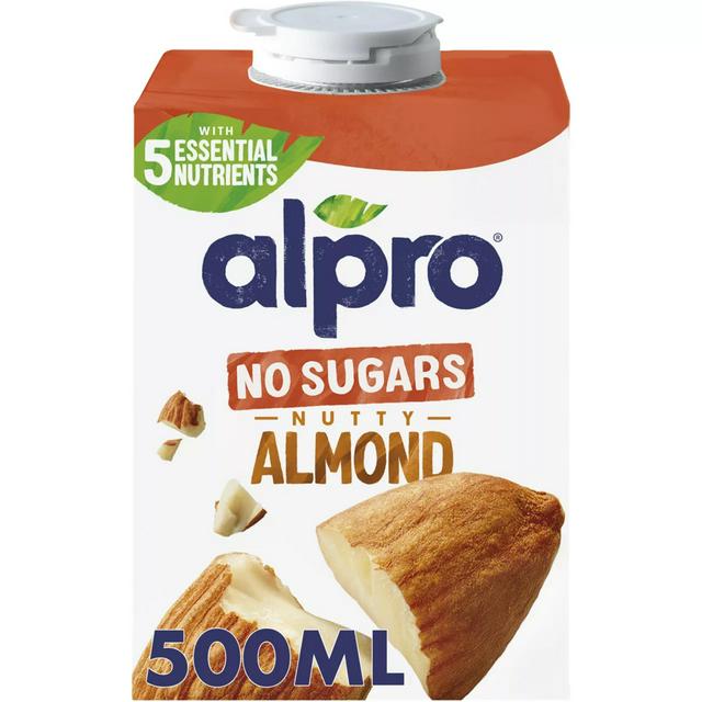 Alpro No Sugars Nutty Almond 500ml - gallery image 1