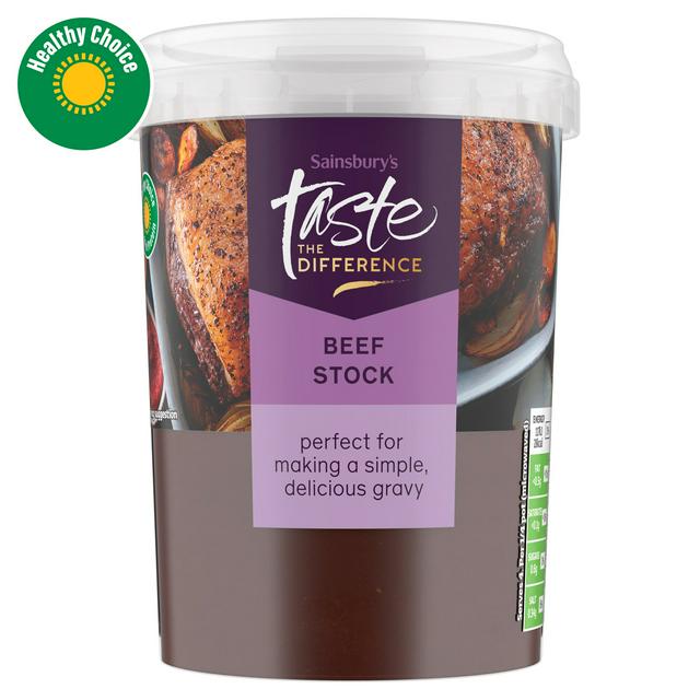 Sainsburys Sainsbury's Beef Stock, Taste the Difference 450g