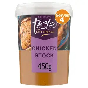 Sainsbury's Chicken Stock, Taste the Difference 450g