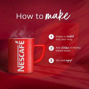 Nescafe Original 3 in 1 Instant Coffee Sachets 8x16g - gallery image 5