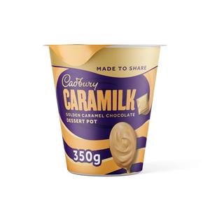 Cadbury Caramilk 350g Golden Caramel Chocolate Dessert Pot - gallery image 2