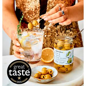 Odysea 310g Gin & Tonic Style Olives (135*) - gallery image 2