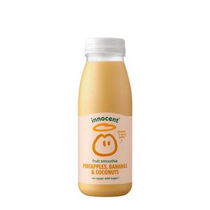 Innocent 250ml Pineapples, Bananas & Coconuts Smoothie - gallery image 2