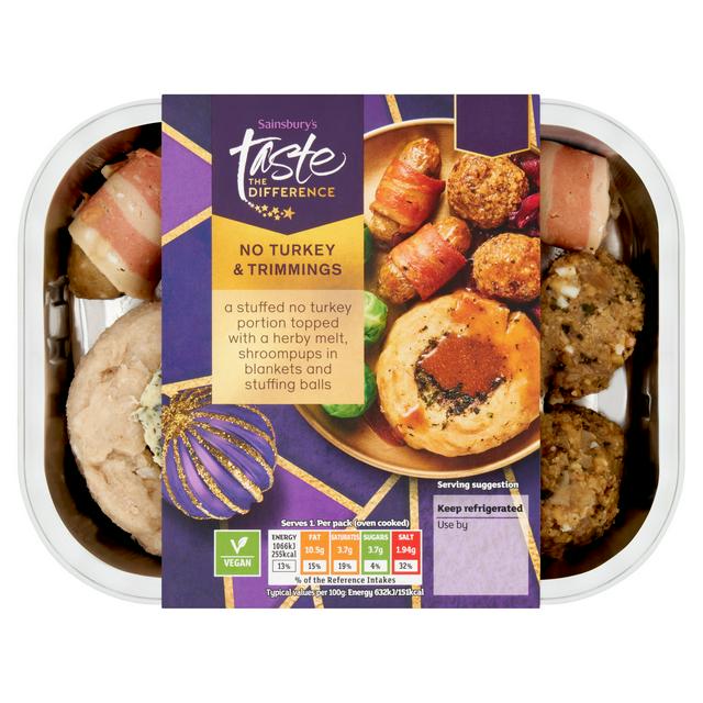 Sainsbury's No Turkey & Trimmings, Taste the Difference 215g - gallery image 1