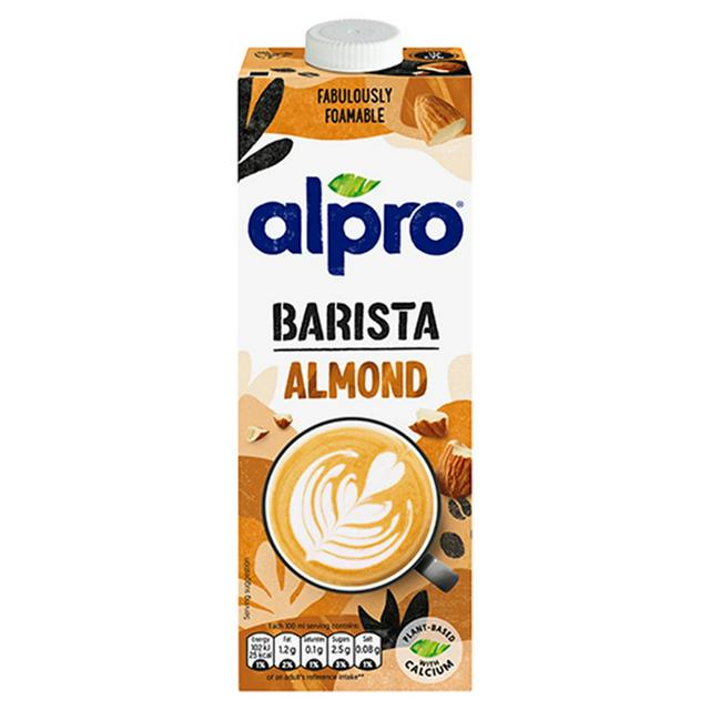 Alpro 1L Barista Almond Long Life Dairy Free Drink - gallery image 1