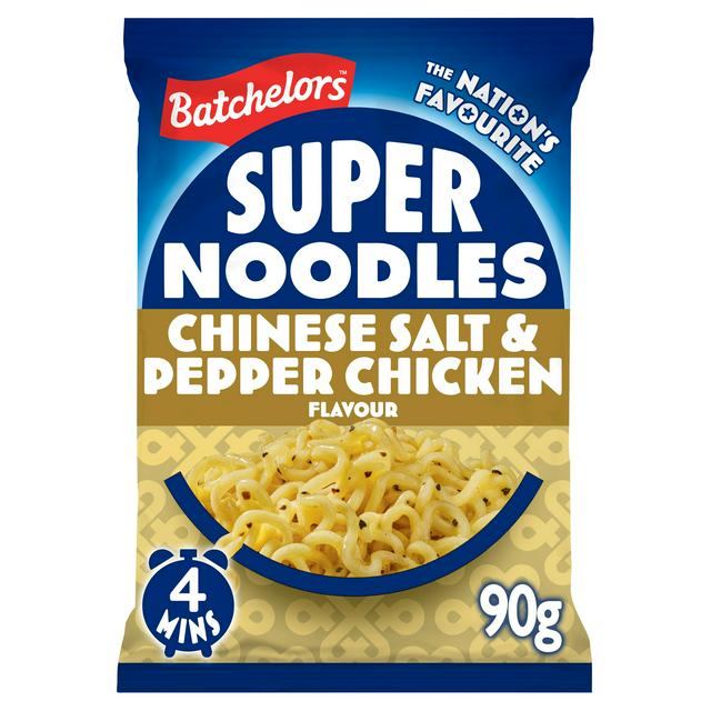 Batchelors Chinese Salt & Pepper Chicken Flavour Super Noodles 90g - gallery image 1