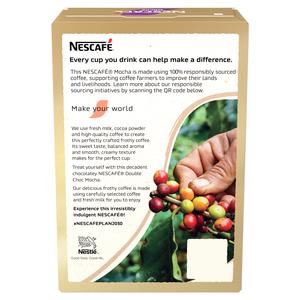 Nescafe Double Choc Mocha Instant Coffee Sachets x7 146.3g - gallery image 2