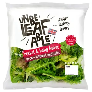 Unbeleafable Rocket & Baby Leaves 90g