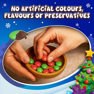Smarties Elf Treats Milk Chocolate Giant Tube 120g - gallery image 5