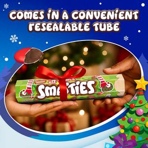 Smarties Elf Treats Milk Chocolate Giant Tube 120g - gallery image 6