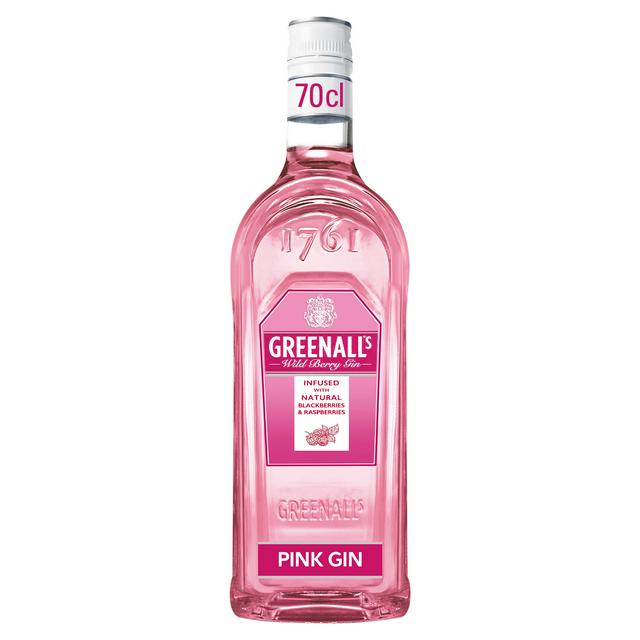 Greenall's Wild Berry Pink Gin 70cl - gallery image 1